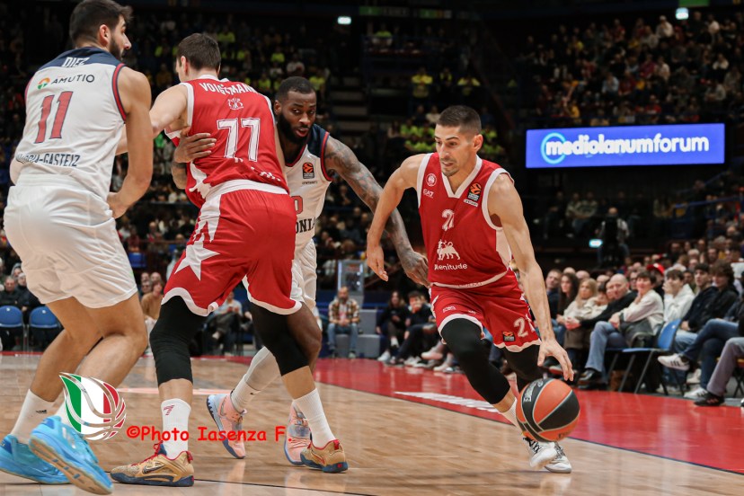 EA7 Emporio Armani Milano - Baskonia Diego Flaccadori