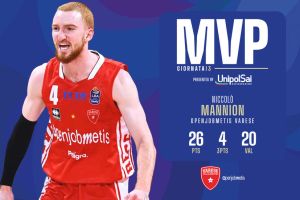 Nico Mannion è MVP e Best Ita della giornata 13 di Serie A