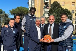 La Generazione Vincente Napoli all’inaugurazione del playground al Parco Verde di Caivano