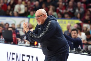 Boniciolli: “Non c’era partita migliore di questa, contro una squadra fortissima come Venezia”