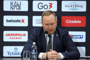 Kazys Maksvytis: It would be crazy to let Evans go at this time
