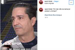 Ioannis Sfairopoulos on Napier: He is going to Armani