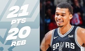 Victor Wembanyama Joins David Robinson In Spurs & NBA Rookie History | December 8, 2023