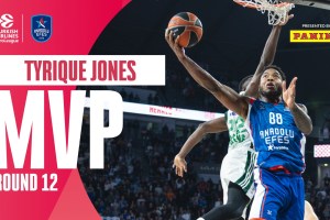 Turkish Airlines EuroLeague Regular Season – Round 12 MVP: Tyrique Jones, Anadolu Efes Istanbul