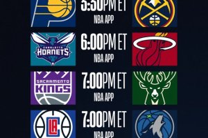 NBA Live, cinque le gare in programma. In campo Nuggets e Pacers