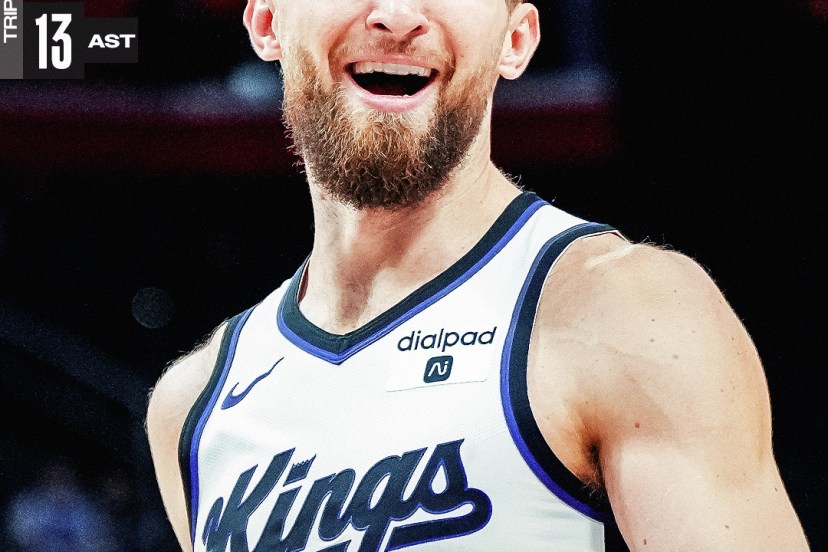 37 di Sabonis, montagne russe per i Kings con i Pistons