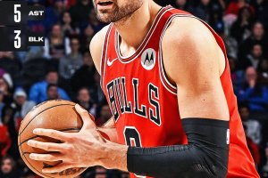 Vucevic guida Chicago alla vittoria su San Antonio
