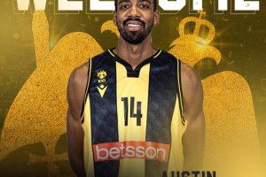 Austin Hollins si accorda con l’Aek Atene