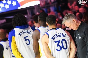 Golden State Warriors, la celebrazione di Dejan Milojevic