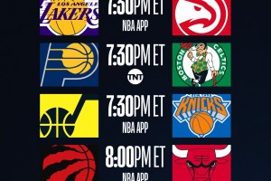 NBA Live, cinque partite nella notte
