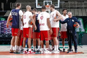 Olimpia Milano ad Atene, le immagini prima della palla a due