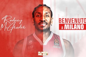 L’Olimpia Milano firma Rodney McGruder