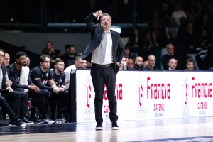 Virtus, Banchi:”Pajola ha avuto un fastidio, spero resti tale”