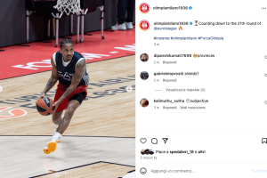 Olimpia Milano, ultimo allenamento pre-Stella Rossa: c’è Rod McGruder