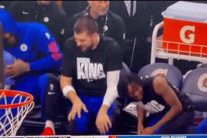Rudy Gobert e la panchina dei Clippers: ride bene chi ride ultimo