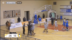 Catanzaro violenza basket