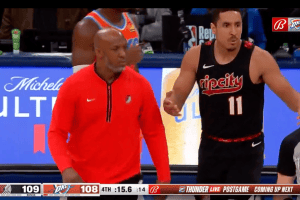 Portland Trail Blazers, reclamo sul finale di gara con OKC