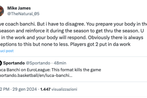 Il format di EuroLeague uccide il gioco? Mike James dissente