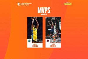 Euroleague: Bonzie Colson e Chima Moneke co-MVP del 18° Round