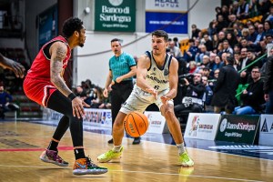 A Sassari non riesce la rimonta, lo Cholet vince in volata e si porta sull’1-1