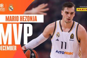 Euroleague MVP for December: Mario Hezonja, Real Madrid
