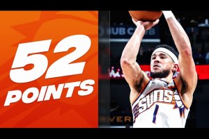 Phoenix, i 52 punti di Booker contro New Orleans