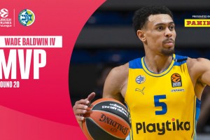 Turkish Airlines EuroLegue Regular Season – Round 20 MVP: Wade Baldwin IV, Maccabi Tel Aviv
