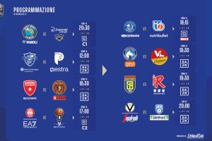 Serie A UnipolSai 2023/24, il programma della 16ª giornata