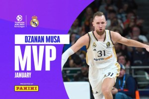 Euroleague, Dzanan Musa MVP di gennaio
