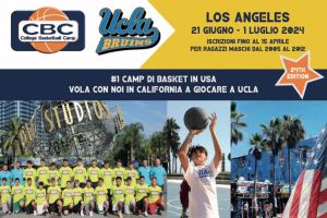 Sogni di giocare a basket negli USA? CBC ti porta a UCLA!