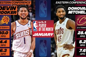 NBA, Donovan Mitchell e Devin Booker sono i giocatori del mese