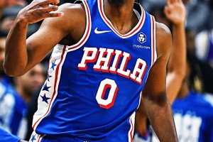 Anche Maxey festeggia la prima da All-Star: 51 punti contro i Jazz