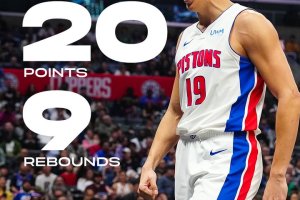Simone Fontecchio, gli highlights del debutto con i Pistons
