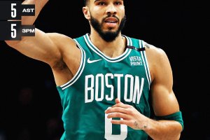 Tatum segna 41 punti, i Celtics battono i Nets