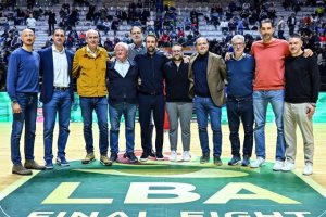 Frecciarossa Final Eight 2024, celebrate le “Legends” del basket piemontese