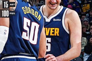 Altra tripla-doppia per Jokic, i Nuggets superano i Wizards