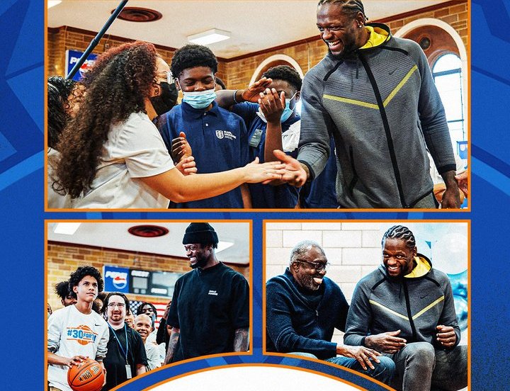 Julius Randle NBA Cares