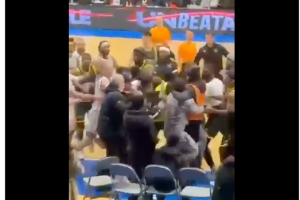 Royal rumble at the end of Manchester-Plymouth. BBL launched an investigation
