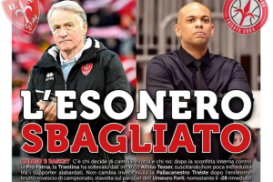 Trieste: «L’esonero sbagliato» titola Citysport in prima pagina