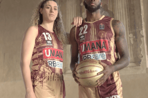Umana Reyer Venezia, La Misericordia sulle divise per la Coppa Italia 2024