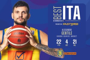 Alessandro Gentile BEST ITA della 19ª giornata di LBA Serie A UnipolSai