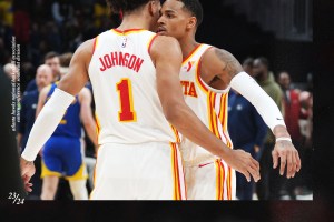 Ai Golden State Warriors non basta uno stratosferico Curry: vincono gli Atlanta Hawks