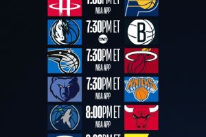 NBA live, sette partite nella notte