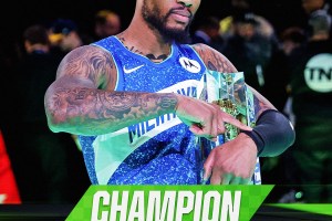 Damian Lillard wins the 3-Point Contest