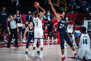 Team USA: Kevin Durant on the court against Serbia?