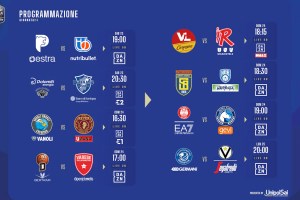 LBA, il programma della 24ª giornata