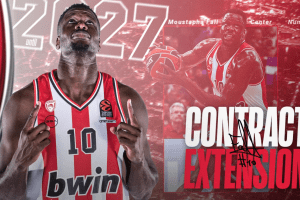 Olympiacos, ufficiale il nuovo accordo con Moustapha Fall