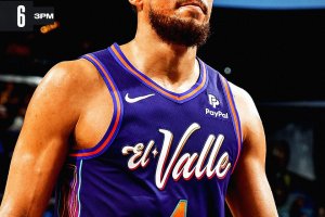 Booker+Durant, Phoenix supera i Rockets