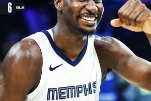 Jaren Jackson Jr. segna 30 punti nella vittoria dei Grizzlies sui 76ers