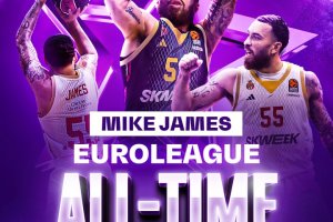 Mike James sorpassa Spanoulis, è il top scorer All-Time in Euroleague